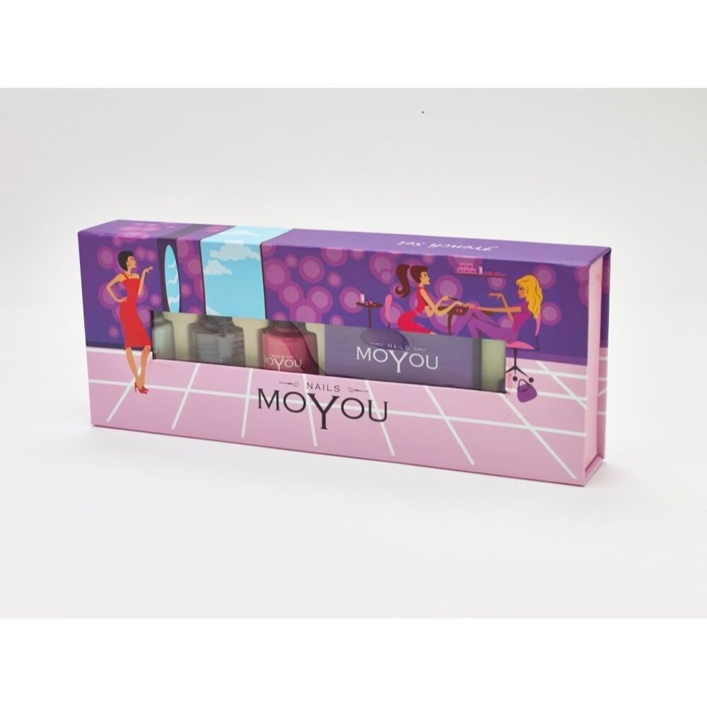 MoYou French Set Nail Art Set Stamping Decoration Polish Plates Professional